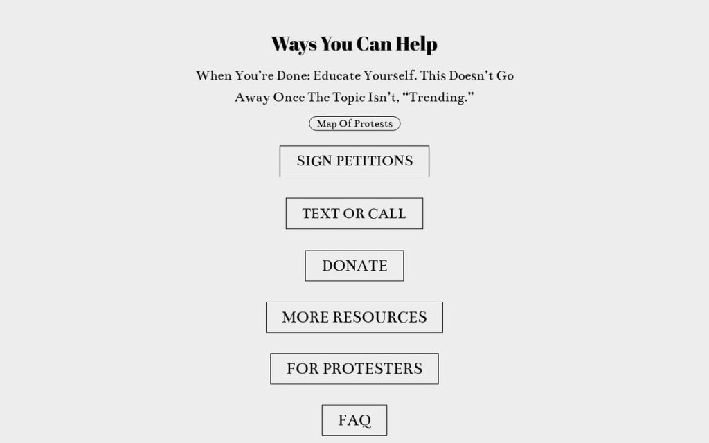 This image has an empty alt attribute; its file name is blm-support.jpeg